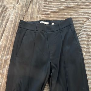 Vince black womens trouser pants